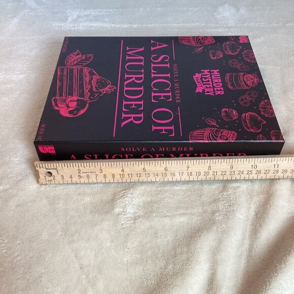 University Games Murder Mystery Party: A Slice of Murder New (open Box) - Picture 4 of 7